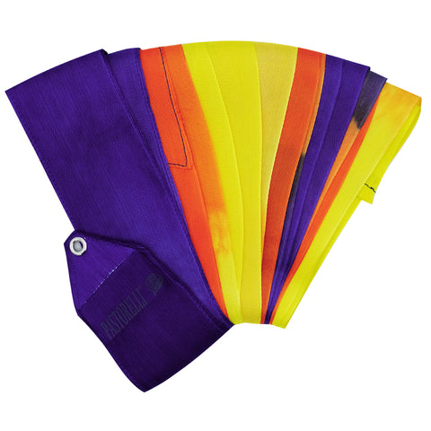 Ribbon Pastorelli 5m (Violet-Orange-Yellow)