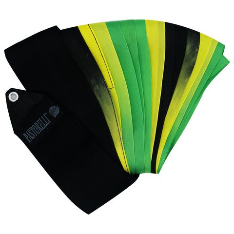 Ribbon Pastorelli 5m (Black-Yellow-Green)