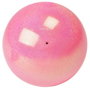 Ball Pastorelli 16cm (Glitter Fluo Baby Pink)