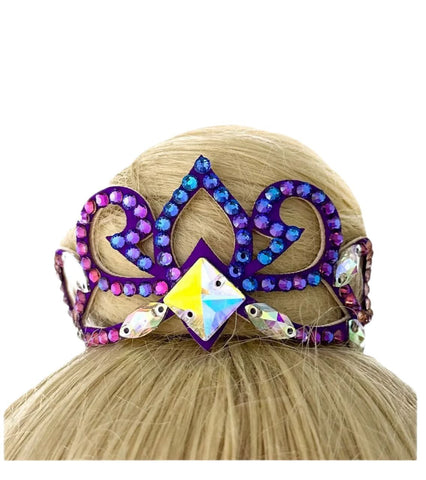 Hair Crown Aurora Purple