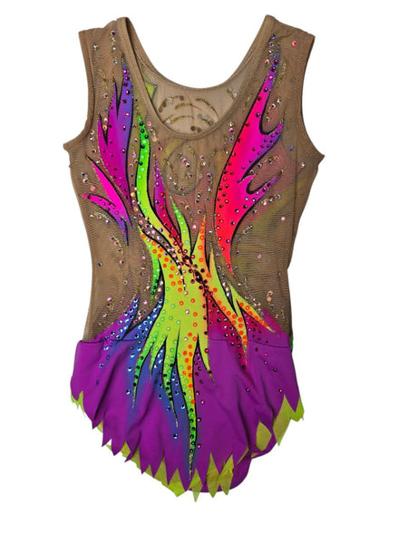 Leotard Kaleidoscope of colors