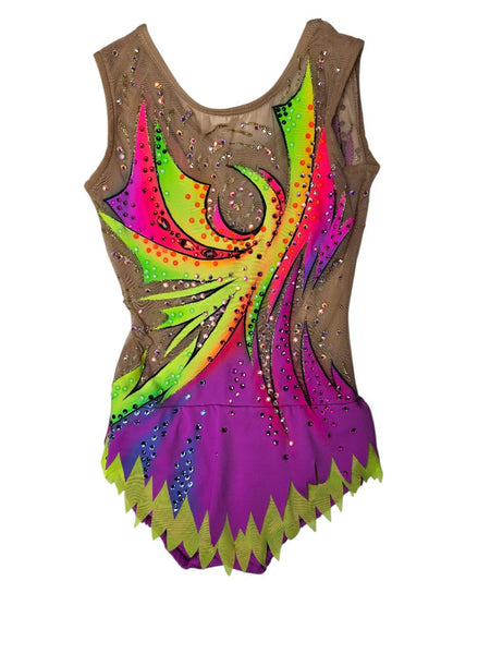 Leotard Kaleidoscope of colors