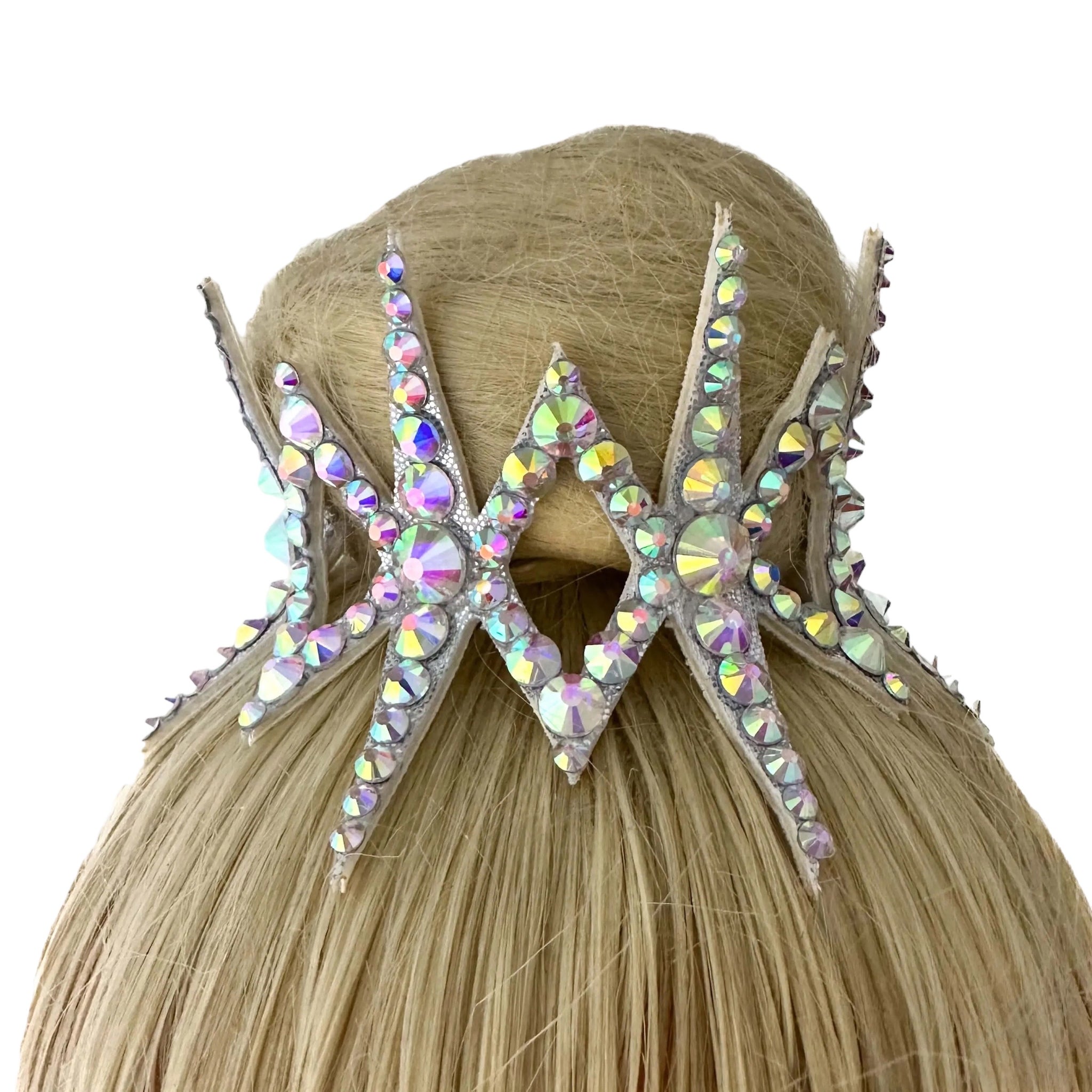 Hair Crown Cosmic Silver