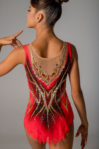 Leotard Golden Rose