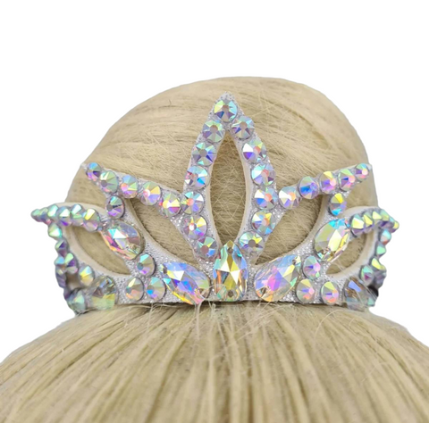 Hair Crown Anastasia Silver
