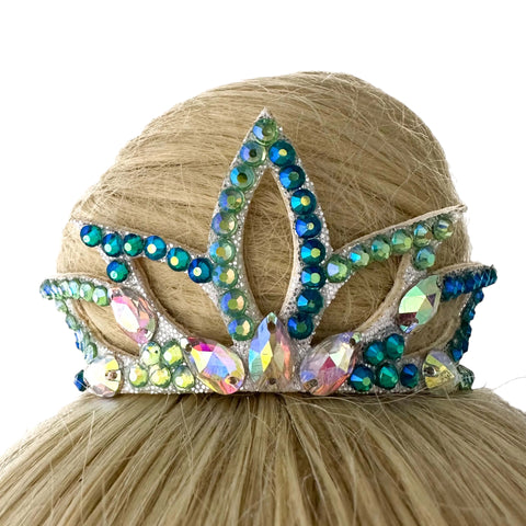 Hair Crown Anastasia Aquamarine