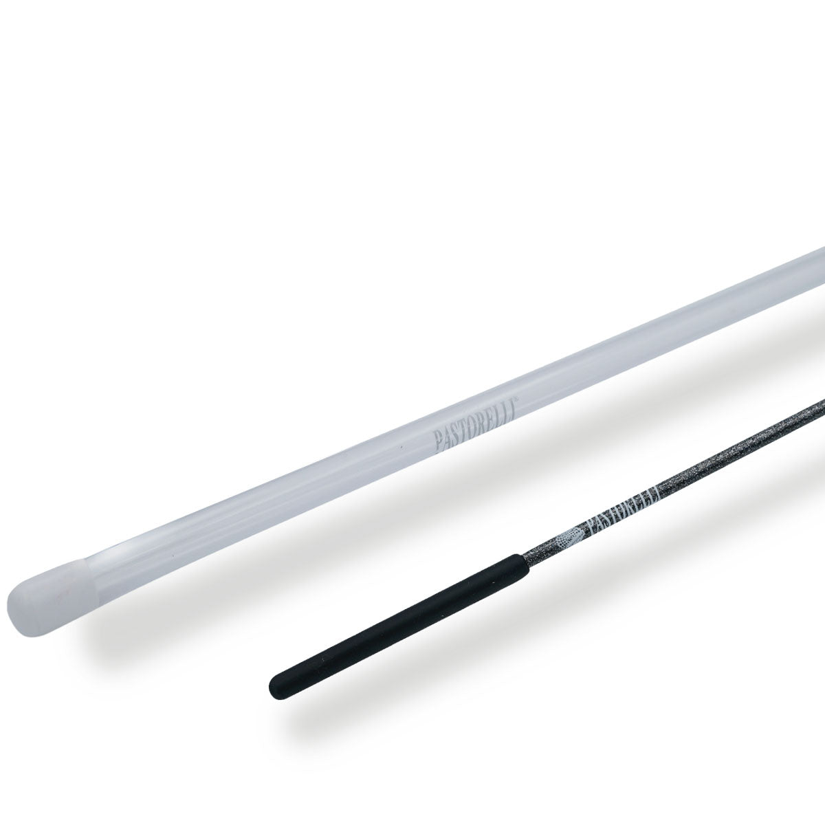 Classic glitter black stick with black grip 59.5 cm