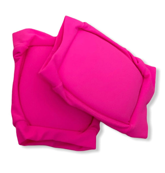 Knee pads (pink and lime)