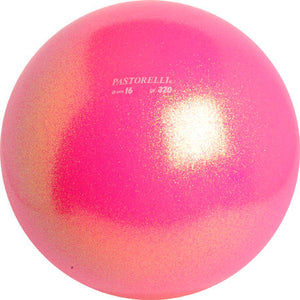 Ball Pastorelli  16cm (Glitter Fluo Pink)