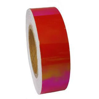 Tape Laser Ruby Red